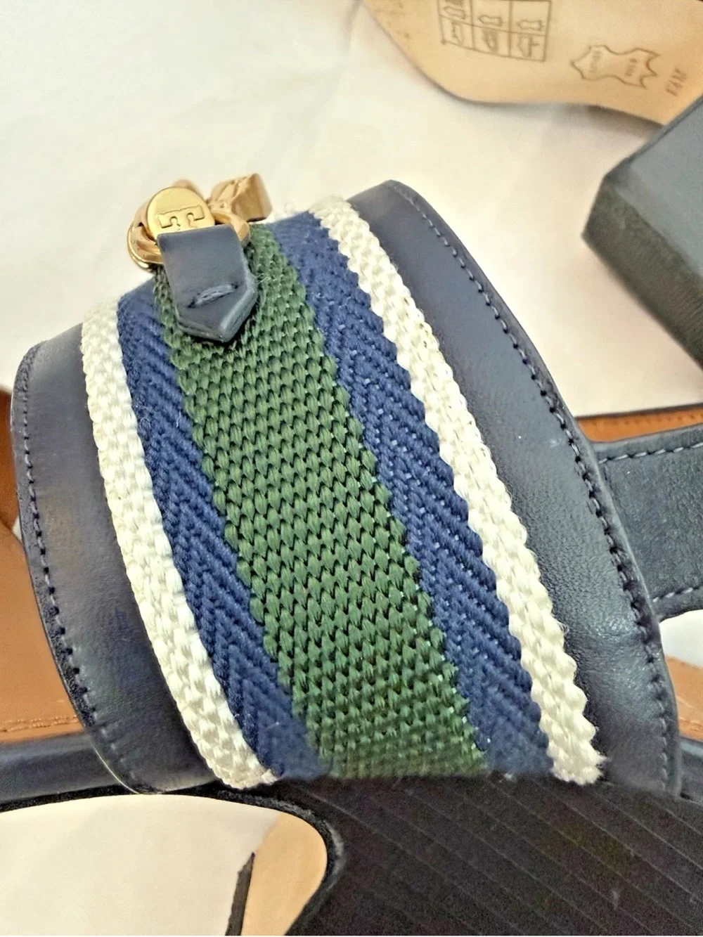 Tory Burch Jessa Block Heel Sandal - Size 8.5 NWB